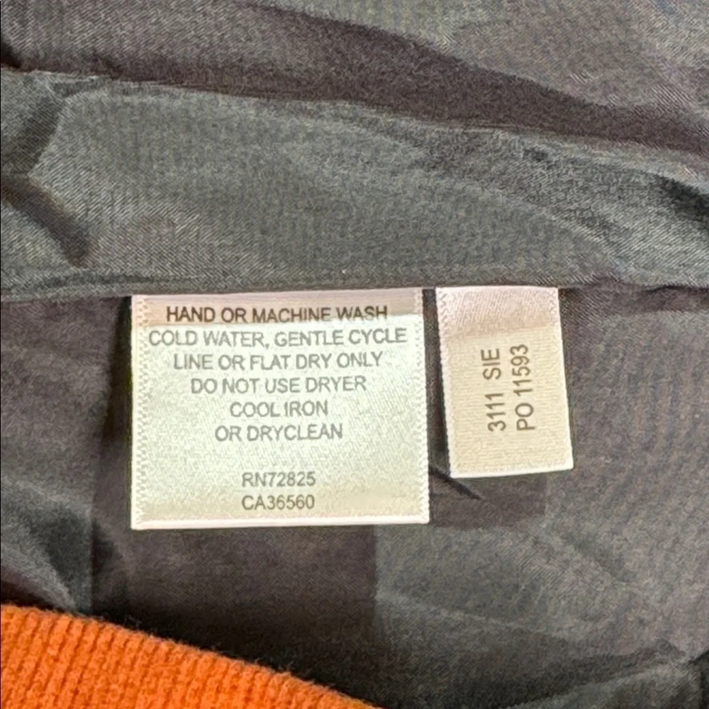 Carnoustie 1/4 Zip Pullover Golf Vest Men’s size Medium Burnt Orange Outdoor